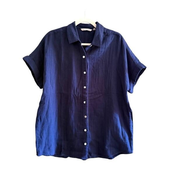 Soft Surroundings Tops - Soft Surroundings Je Veux Gauze Top Size M